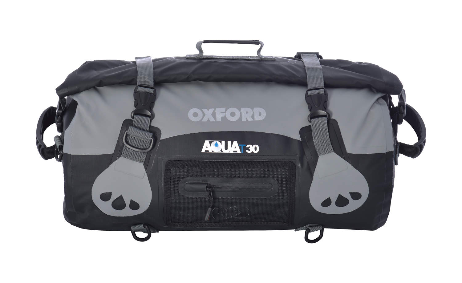 AQUA T-30 ROLL BAG - BLACK/GREY